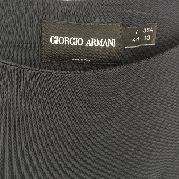 Navy Giorgio Armani Dress - Picture 3 of 6